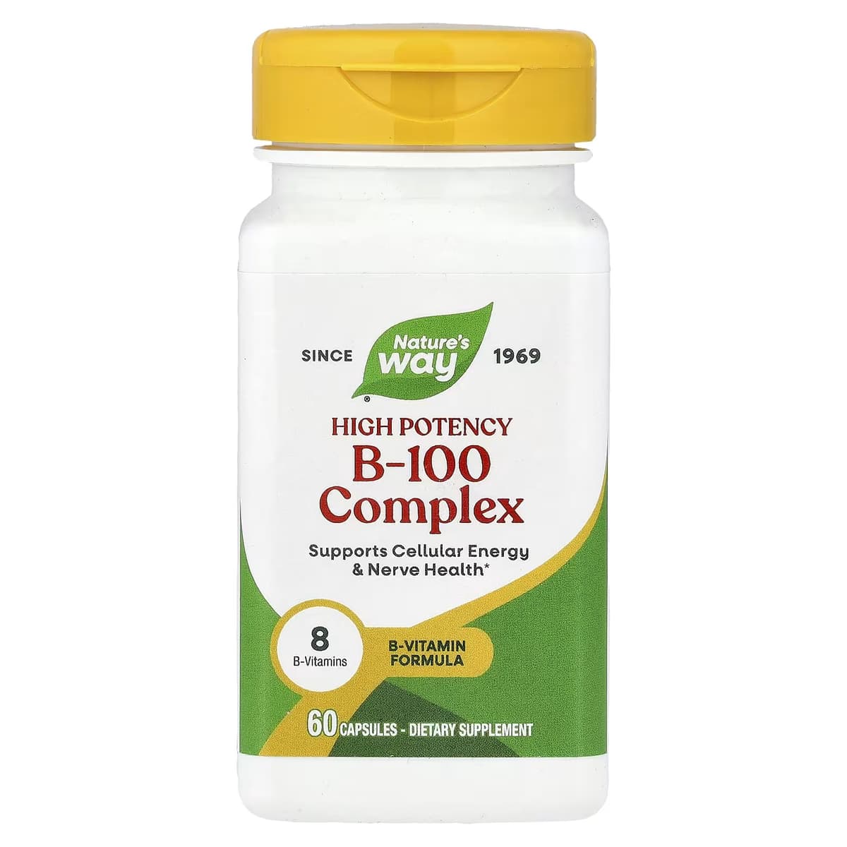 Nature'S Way - Vitamin B-100 Complex - 60 Caps