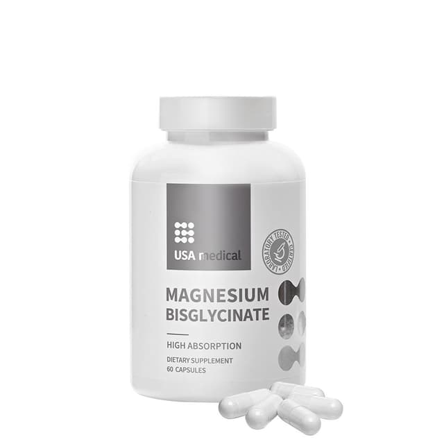 Usa Medical - Magnesium Bisglycinate - 60 Caps – Usa Medical