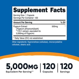 Nutricost - Pygeum - 120 Caps