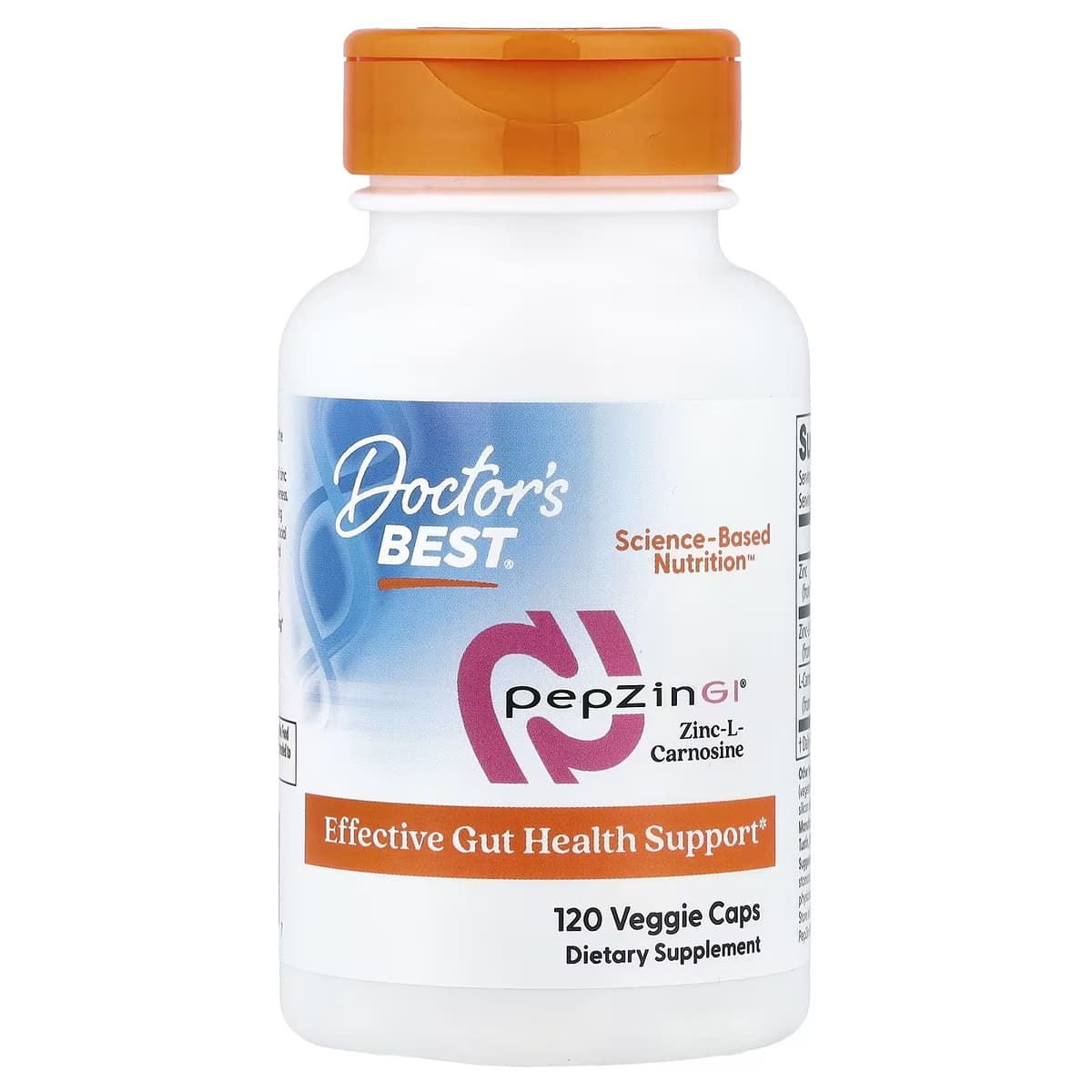 Doctor's Best - PepZin GI Zinc-L-Carnosine Complex
