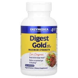 Enzymedica - Digest Gold with ATPro - Digestive Enzyme - 120 Capsules