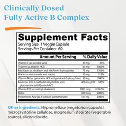 Doctor's Best - Fully Active B Complex - 60 Caps