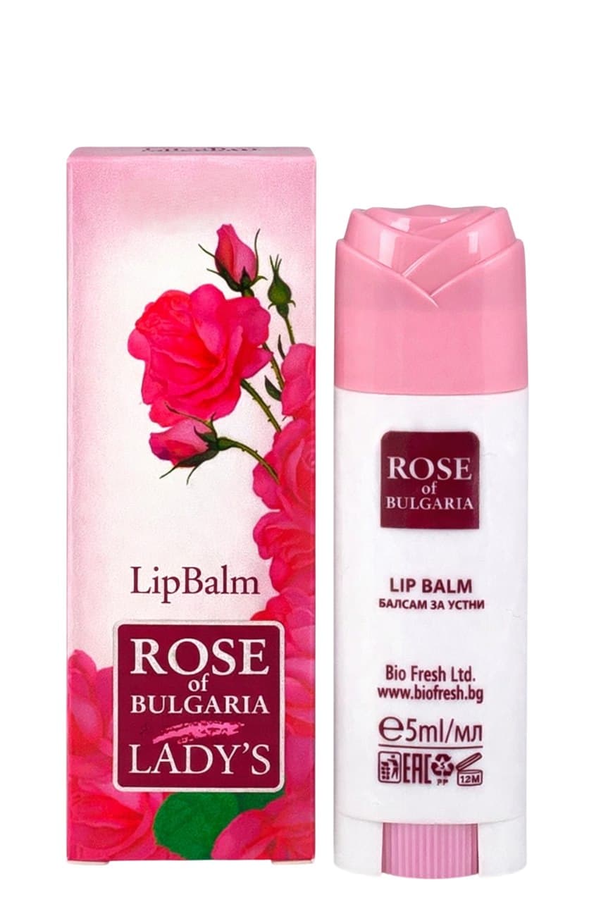 Bio Fresh Ltd. - Organic Rose Lip Balm 5ml – Bio Fresh Ltd. förpackning