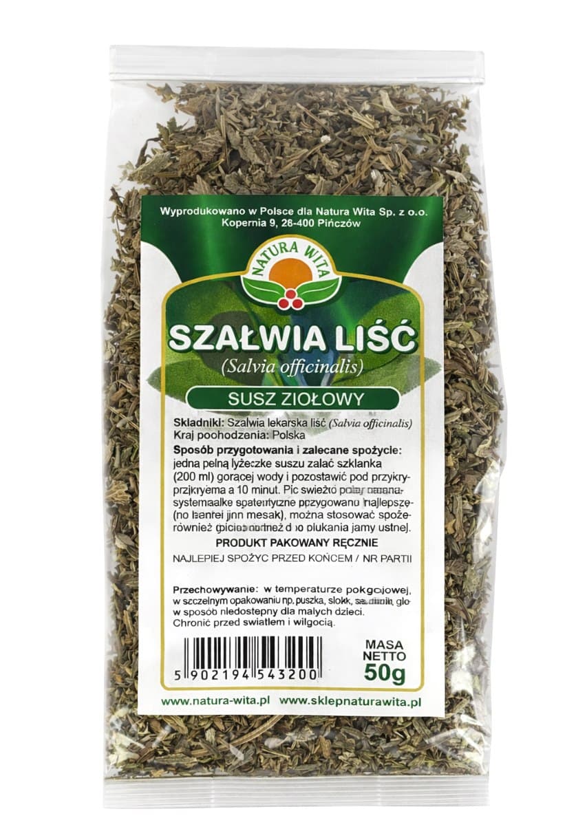 Natura-Wita - Sage Leaf Herbal Tea 50g
