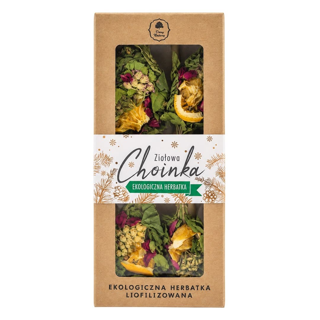 Dary Natury - Herbal Christmas Tree Tea - 2 st – Dary Natury förpackning