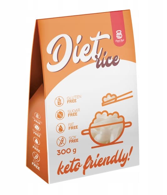 Cheat Meal Makaron Konjac Diet Rice 300 g – Cheat Meal förpackning