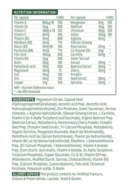 Natures Aid - Mænd Multivitamin - 30 Kapsler