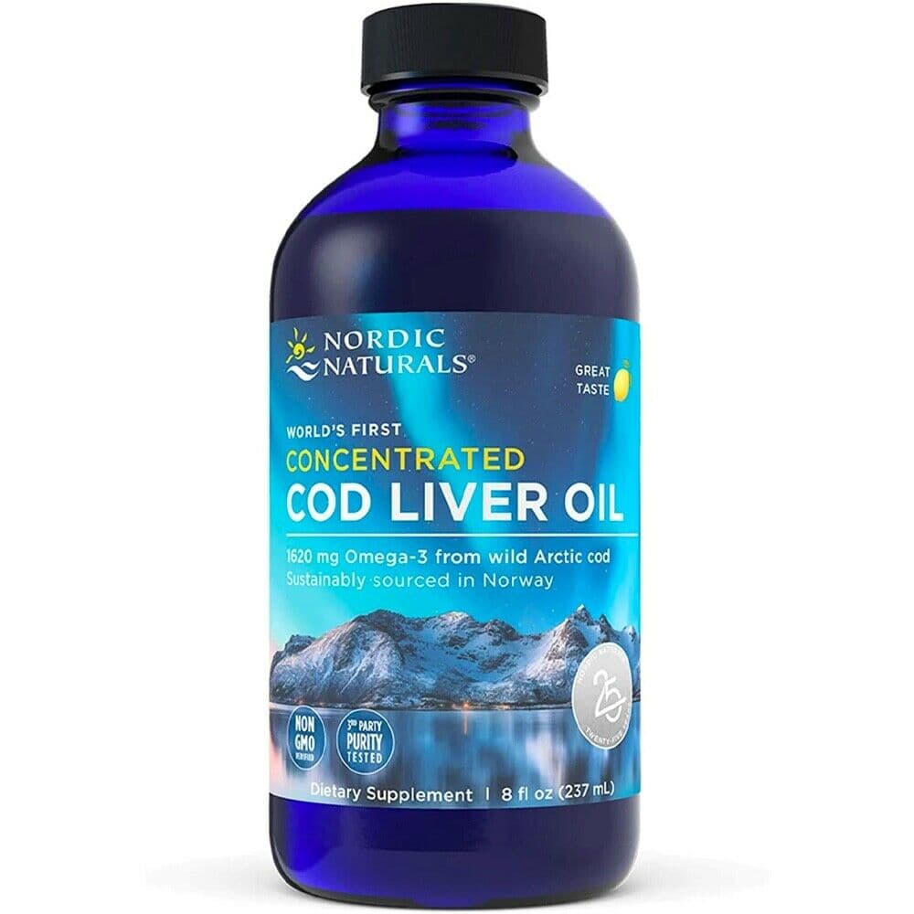 Nordic Naturals - Concentrated Cod Liver Oil – Nordic Naturals förpackning