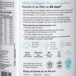 Natural Factors - Total Body Multi Collagen Protein - 267g