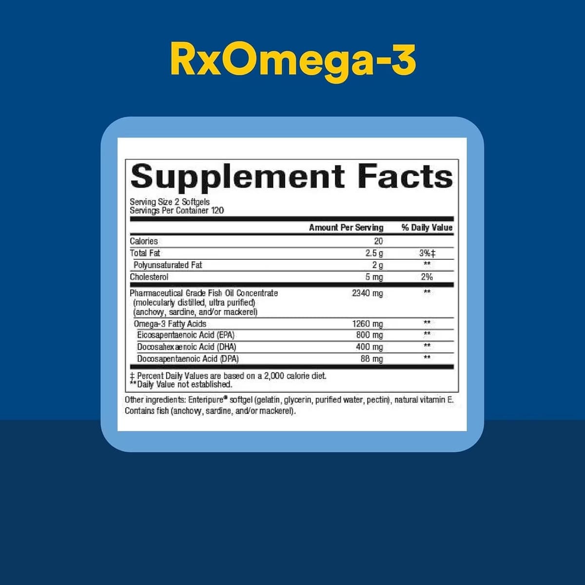 Natural Factors - 1260mg - 120 Sgels