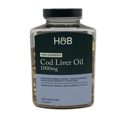 Holland & Barrett - High Strength Cod Liver Oil 1000mg