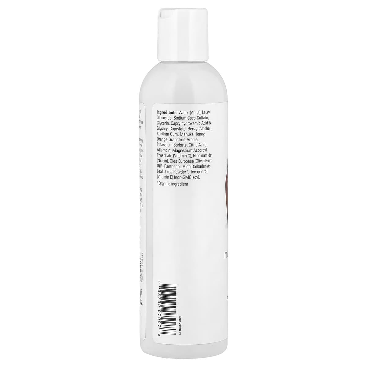 Now Foods - Vitamin C & Manuka Honey Gel Cleanser - 236ml