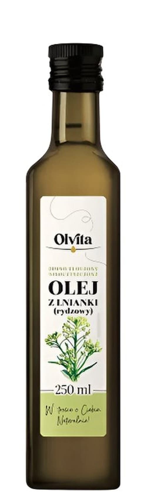 Olvita - Flaxseed Oil - Cold-Pressed 250ml – Olvita förpackning