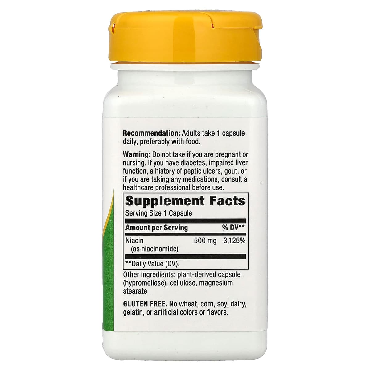 Nature'S Way - Niacinamide - 100 Kapsler