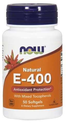 Now Foods - Natural E-400 - 50 Sgels