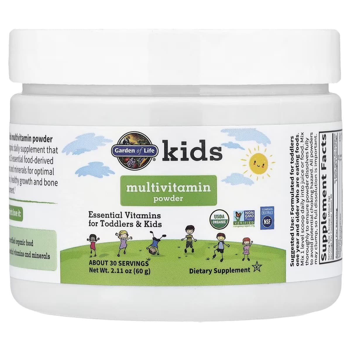 Garden Of Life - Kids Multivitamin Pulver - 60g