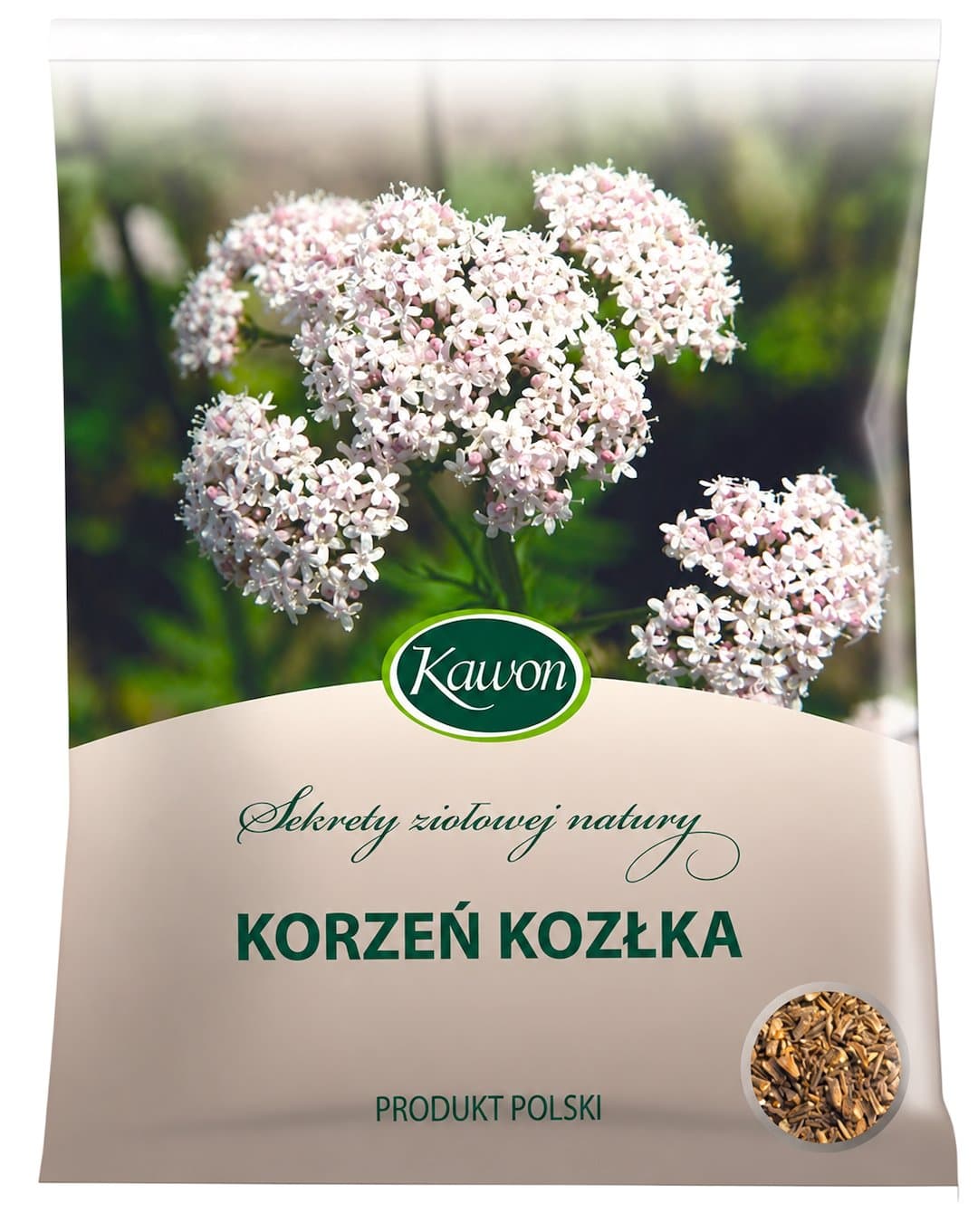 Kawon - Valerian Root - 50g – Kawon förpackning