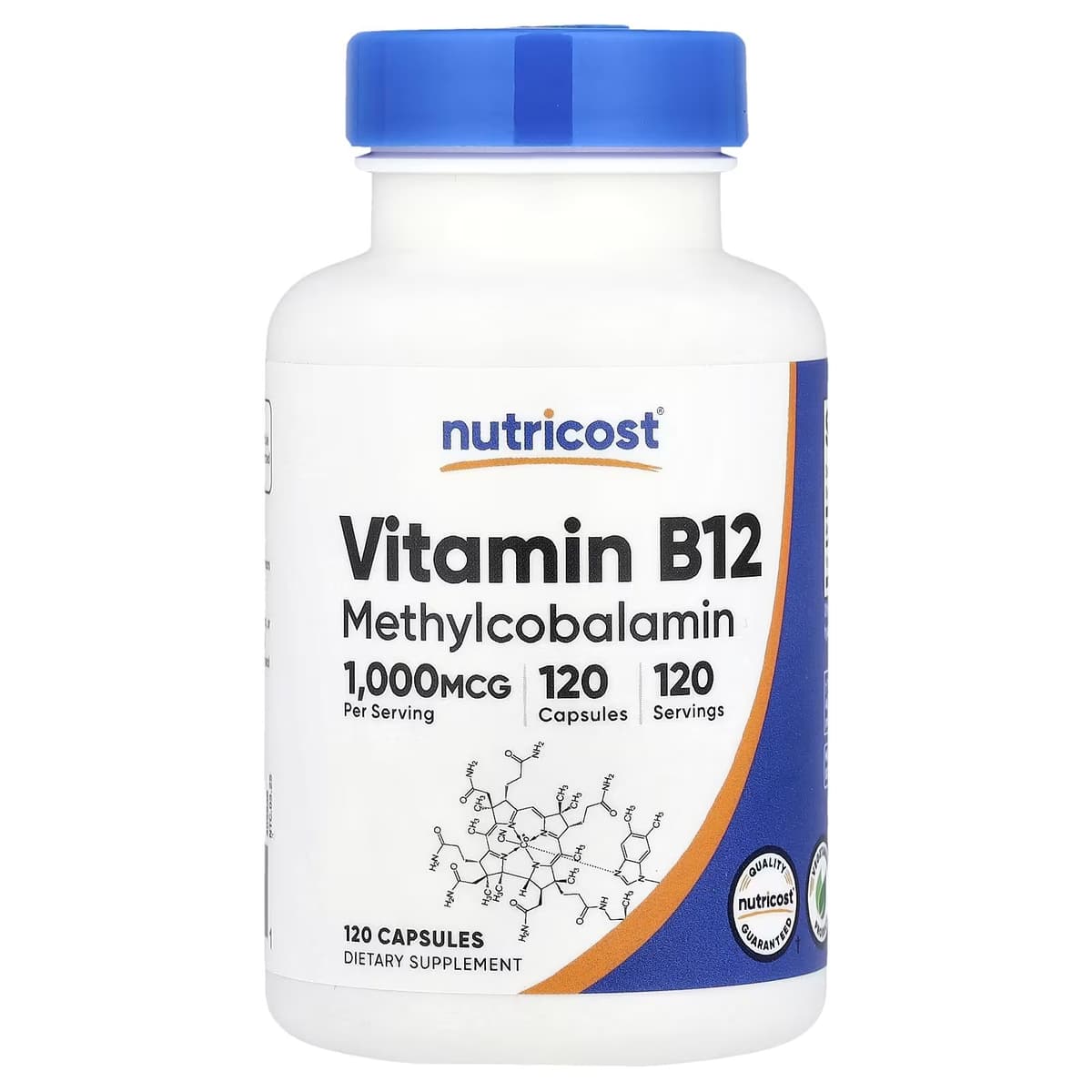 Nutricost - Vitamin B12 1000mcg Methylcobalamin - 120 Caps
