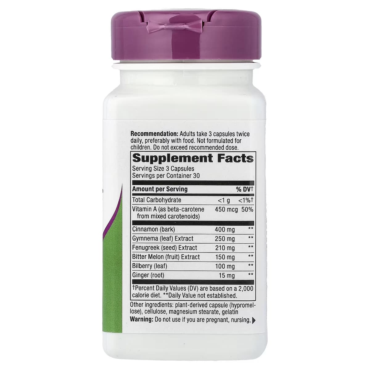 Nature'S Way - Blood Sugar Support - 90 Caps