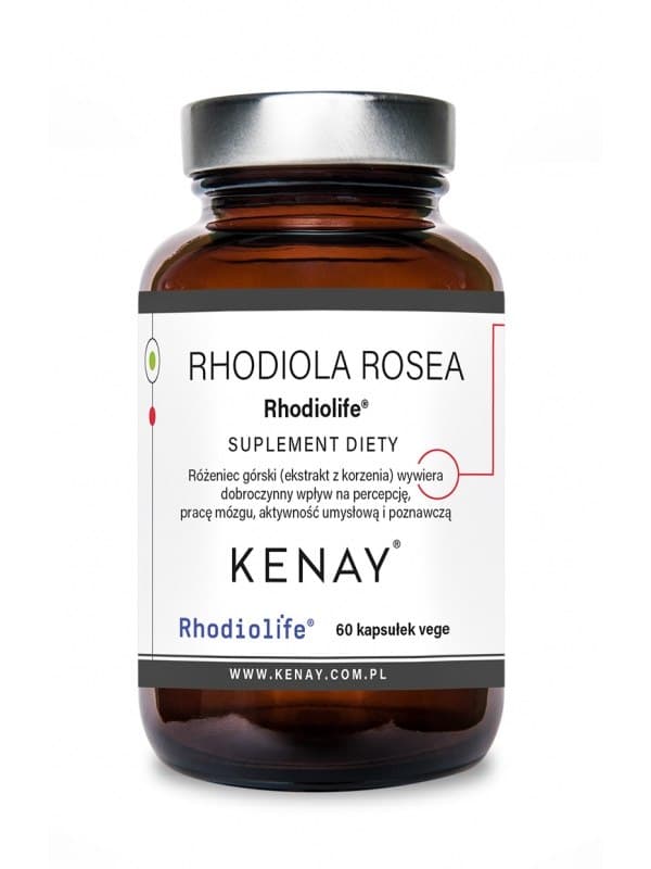 Kenay - Rhodiola Rosea (Mountain Rhodiola - 60 Caps)