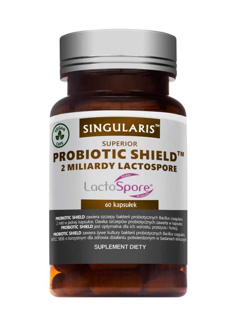Singularis - Probiotic Shield Superior - 60 Caps – Singularis förpackning