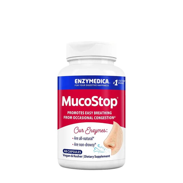 Enzymedica - Mucostop - Respiratory Support – Enzymedica