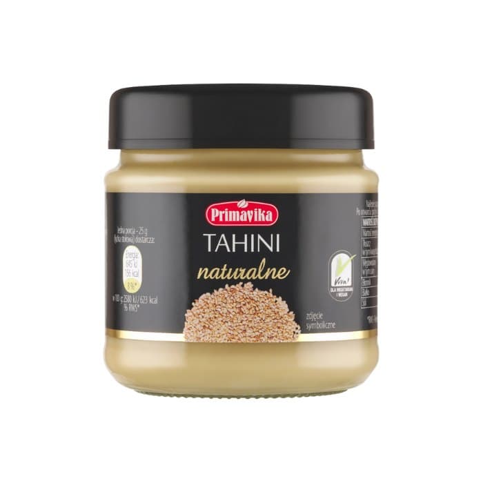 Primavika - Tahini - 185g – Primavika förpackning
