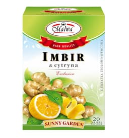 Malwa - Ginger & Lemon Tea 20 Sachets