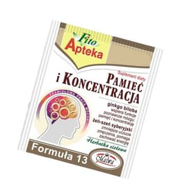Fito Apteka (Malwa) - F13 Muisti ja Keskittymistee 20*2g