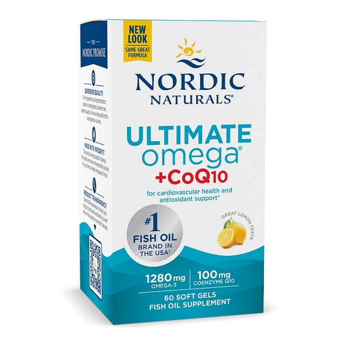 Nordic Naturals - Ultimate Omega + CoQ10 – Nordic Naturals emballage