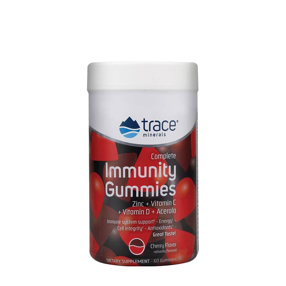 Trace Minerals Immunity Gummy - 60 Gummies – Trace Minerals förpackning