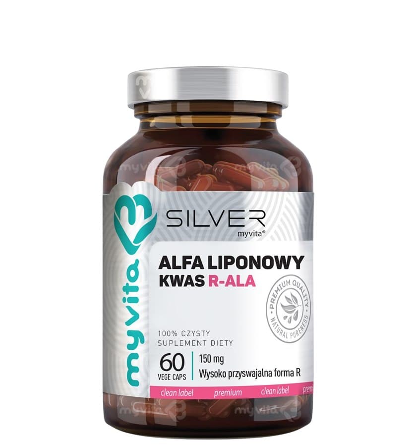 MyVita - R-ALA Alpha Lipoic Acid 150mg – MyVita förpackning