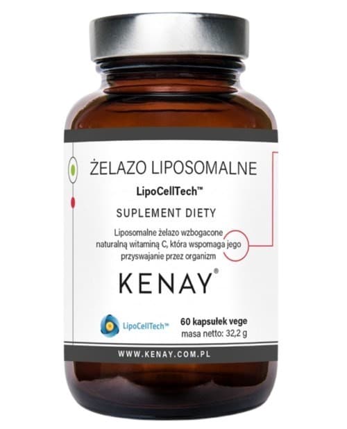 Kenay - Liposomal Iron Lipocelltech™ - 60 Caps