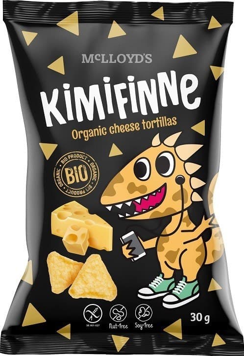 McLLOYDS - KIMIFINNE Organic Cheese Fortillas - 30g