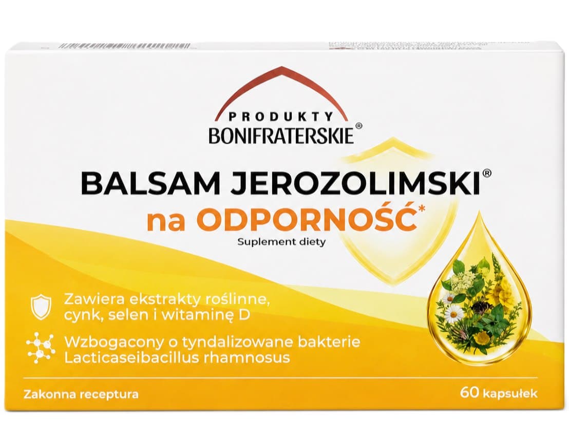 Produkty Bonifraterskie - Balsam Jerozolimski - 60 capsules