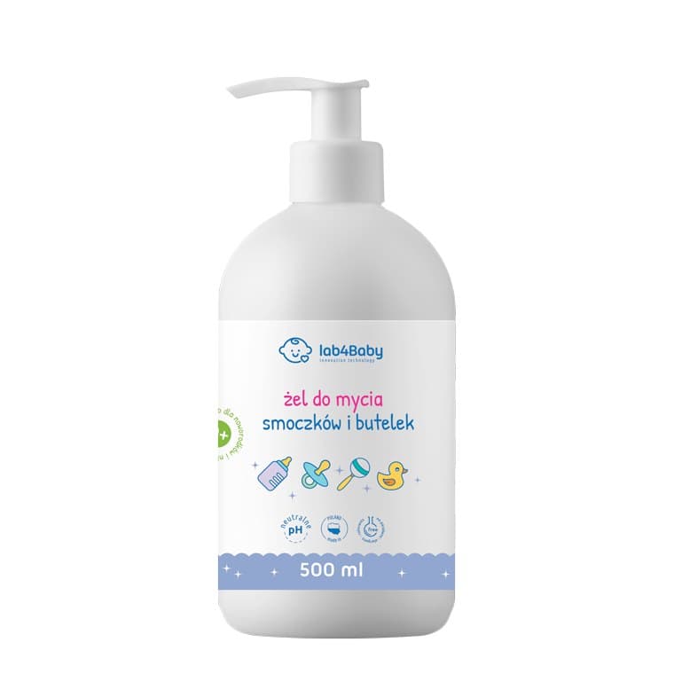 lab4Baby - Bottle and Pacifier Wash Gel - 500 ml