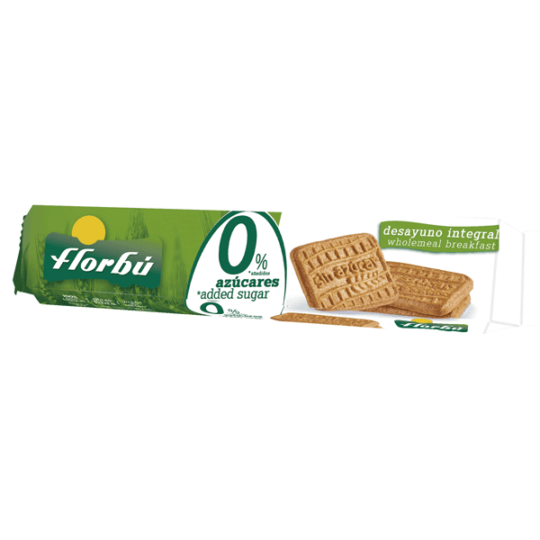 Horbú - Wholemeal Breakfast Biscuits - 150g – Horbú förpackning