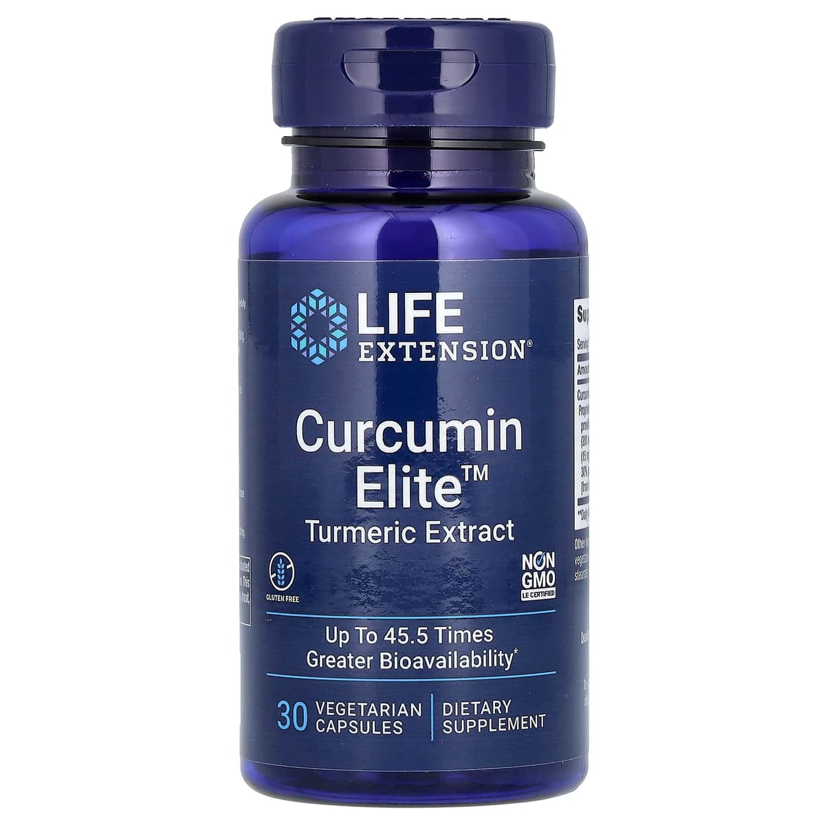 Life Extension - Curcumin Elite Turmeric Extract - 30 capsules