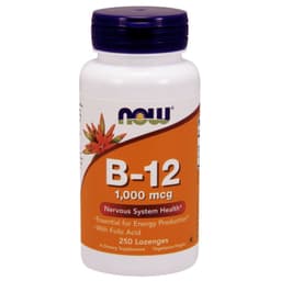 Now Foods - Vitamin B-12 With Folic Acid