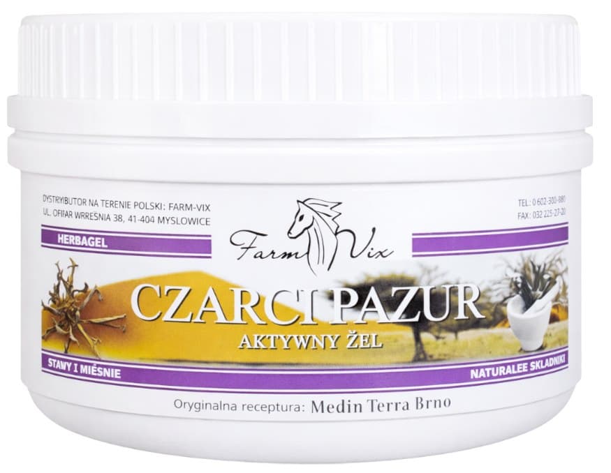 Farm-Vix - Devil'S Claw Active Gel - 350g – Farm Vix förpackning