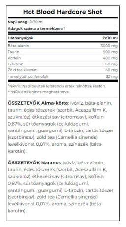 Scitec Nutrition - H.B Hardcore Shot, Apple Pear - 60ml