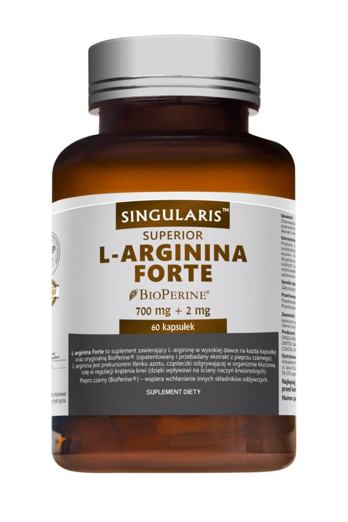 Singularis - Superior L-Arginine Forte - 60 Caps – Singularis förpackning