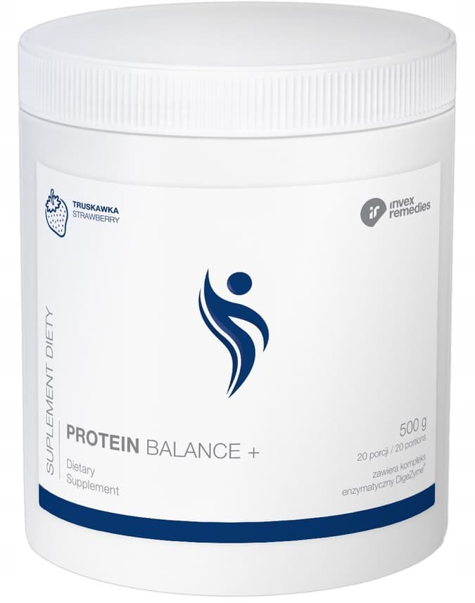 INVEX REMEDIES - Protein Balance + 500g – INVEX REMEDIES förpackning