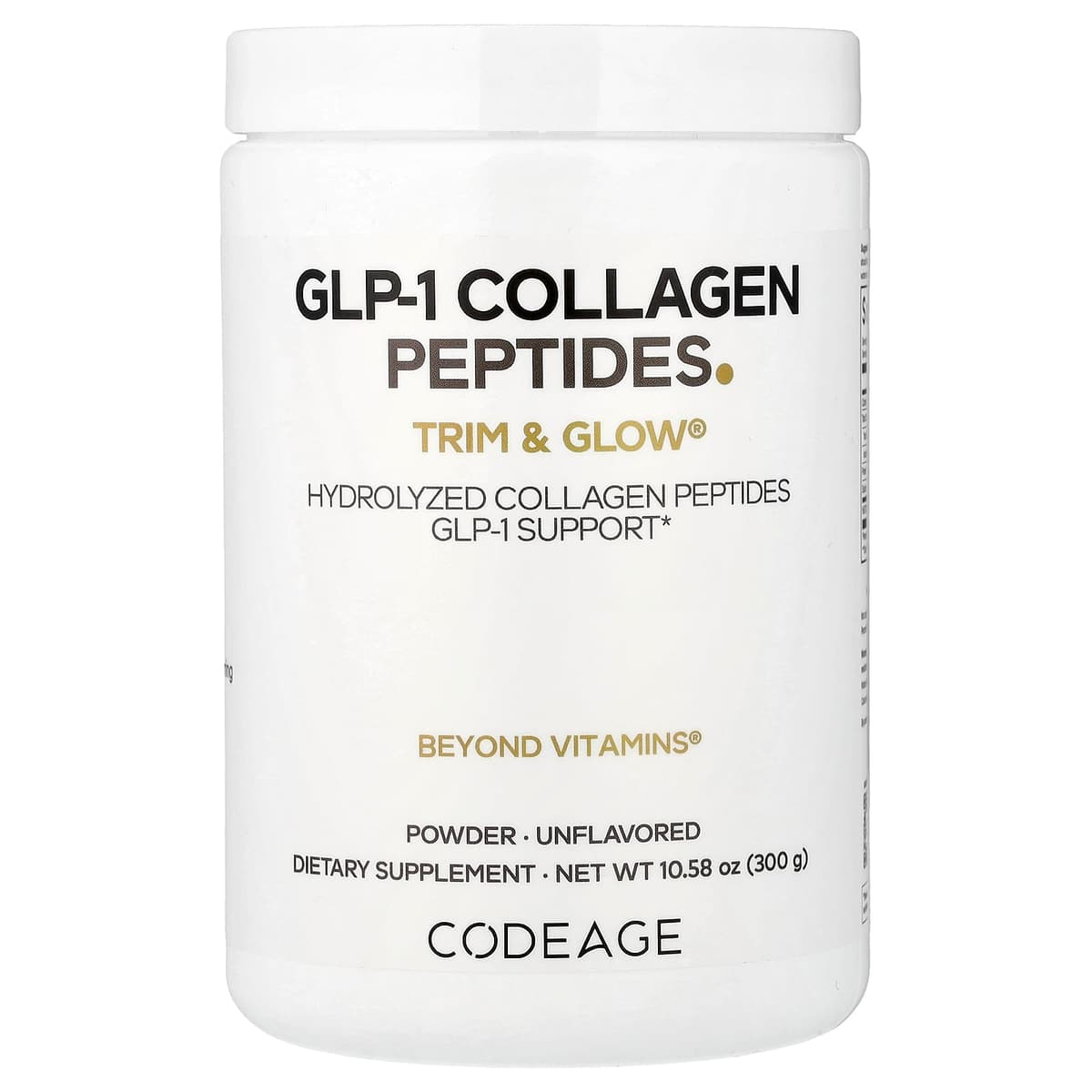 Codeage Glp-1 Collagen Peptides - 300g