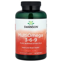 Swanson - Multiomega 3-6-9 - 120 Sgels