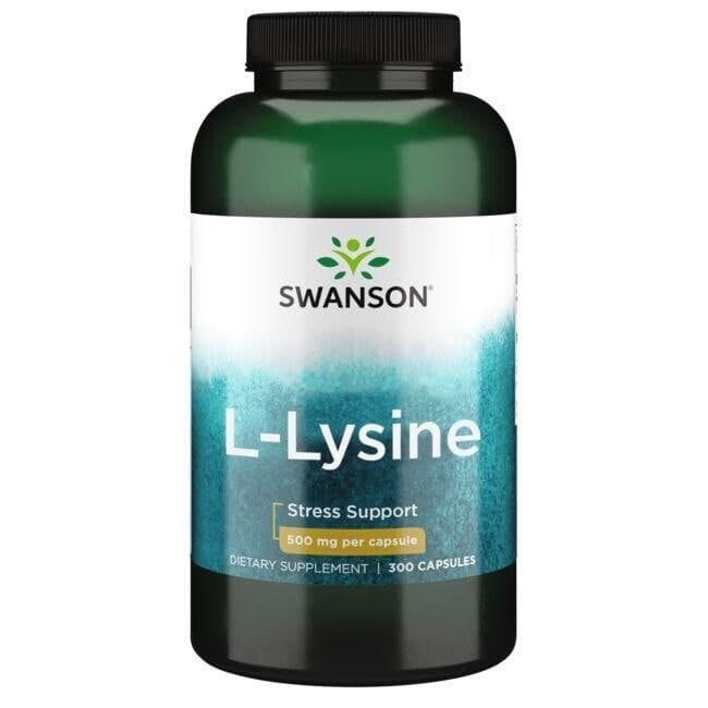 Swanson - Lysine Free-Form – Swanson förpackning
