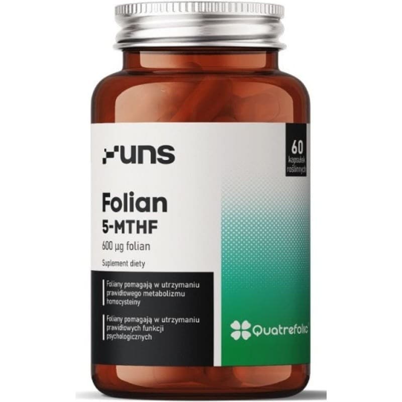 UNS - Folian 5-MTHF - 60 Caps – UNS förpackning