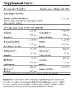 Amix - Amino Pills - 660 Tabs