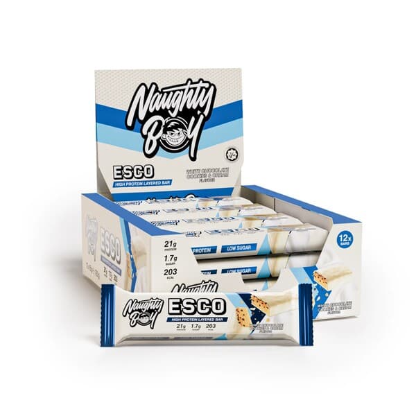 Naughty Boy - Protein Bar – Naughty Boy förpackning