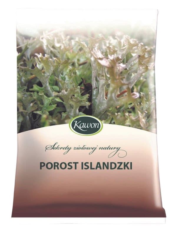 Kawon - Porost Islandzki 50g – Kawon förpackning
